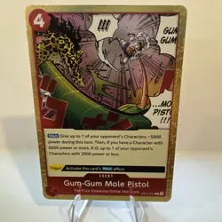 Gum-Gum Mole Pistol ST21-017 English C Starter Deck EX: Gear 5 One Piece Card 2 - Image 1