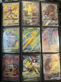 Pokemon Binder Collection Cards Lot Vintage Modern Mix Pikachu & 3 Graded cards - Image 2