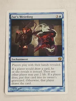 MTG Zur's Weirding (9th Edition/Blue/R) - BGM - Image 1