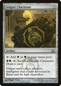 Golgari Cluestone - 139/156 - Dragon's Maze - MTG - NM - Regular Common - Image 1