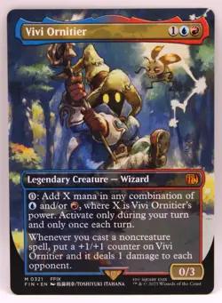 MTG Vivi Ornitier (Borderless) Final Fantasy Regular NM Un-Played - Image 1
