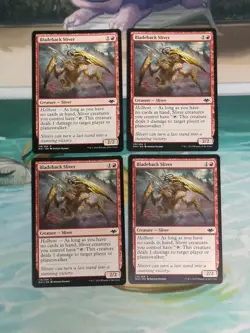BLADEBACK SLIVER ~mtg NM-M Modern Horizons Com x4 - Image 1