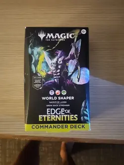 Magic The Gathering Edge of Eternities Commander Deck - World Shaper - Image 1