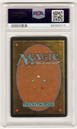 1994 MTG Magic The Gathering Legends Wall of Opposition PSA 8 NM-MT - Image 2