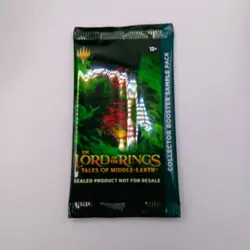 Lord of the Rings Collector Booster Sample Pack SEALED MTG Magic: The Gathering - Image 1