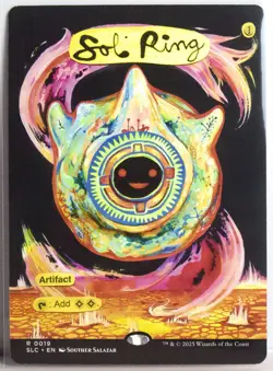 Sol Ring [New, Near Mint] Rare {An Encyclopedia of Magic SLD} - Image 1