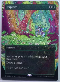 Explore [New, Near Mint] *Confetti Foil* {Furby SLD} - Image 1