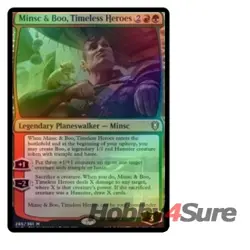 Foil Minsc & Boo, Timeless Heroes Commander Legends: Battle For Baldur's Gate - Image 1