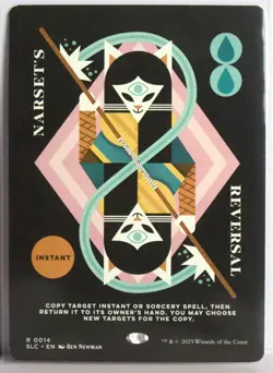 Narset's Reversal [New, Near Mint] Rare {An Encyclopedia of Magic SLD} - Image 1