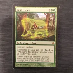 Bear Umbra LP Rise of the Eldrazi ROE English Regular MTG - Image 1