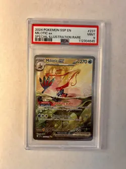 Milotic EX 237/191 Surging Sparks Special Illustration Rare Pokemon PSA 9 - Image 1