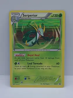 Pokemon Card Serperior BW20 Black Star Promo Rare Holo Promo - Image 2