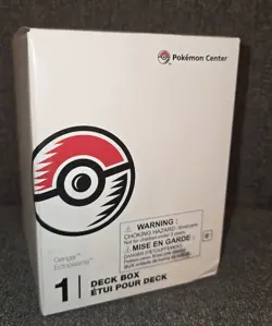 Pokemon Center - TCG Deck Buddies: Gengar Deck Box - New & Unopened Sealed - Image 3