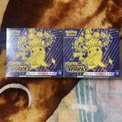 Pokemon Scarlet & Violet Surging Sparks Elite Trainer Box ETB Factory Sealed - Image 1