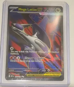Mega Latias ex 163/132 Pokemon Mega Evolution Holo Full Art NM - Image 1