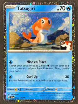 Pokemon Tatsugiri Prize Pack Holo 062/198 SVI Scarlet & Violet NM - Image 1