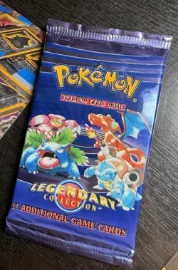 WOTC Pokemon Legendary Collection Booster Pack Factory Sealed - Image 1