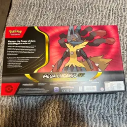 Pokemon TCG Mega Lucario ex Premium Figure Collection Box Factory Sealed In Hand - Image 2