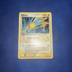 JOLTEON HOLO 8/115 2005 POKEMON EX UNSEEN FORCES - MP/LP - Image 1