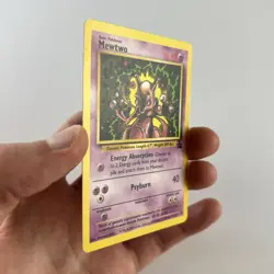 Mewtwo 14/53 Wotc Promo Vintage Black Star Pokemon TCG 1998 LP - Image 3