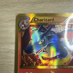 Pokemon Charizard 136/135 BW Plasma Storm Secret Rare Holo - Image 3