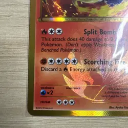 Pokemon Charizard 136/135 BW Plasma Storm Secret Rare Holo - Image 5