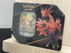 Pokemon TCG: Crown Zenith Tin Galarian Zapdos - Image 1