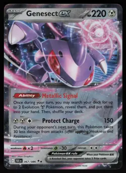 Genesect ex 067/086 - Double Rare Holo SV: Black Bolt - Pokemon TCG - Image 1
