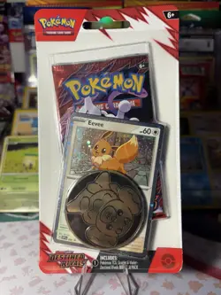 💫 SWIRL💫 Pokemon Destined Rivals Checklane Blister pack w/ Eevee Promo - Image 4