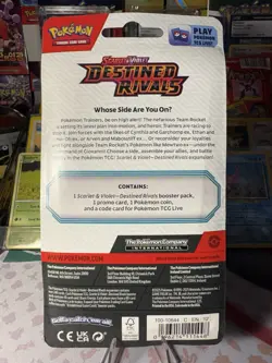💫 SWIRL💫 Pokemon Destined Rivals Checklane Blister pack w/ Eevee Promo - Image 5