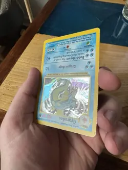 Pokemon TCG Gyarados Base Set 6/102 Holo 1999-2000 - Image 3