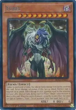 Yugioh! Yubel (Silver) - BLC1-EN027 - Ultra Rare - 1st Edition Near Mint, Englis - Image 1