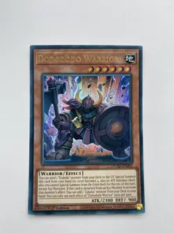 Dodododo Warrior DUAD-EN004 Ultra Rare 1st Edition Yu-Gi-Oh - Image 1