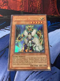 Airknight Parshath LOD-062 Legacy of Darkness 1st Edition LP-NM Condition - Image 2