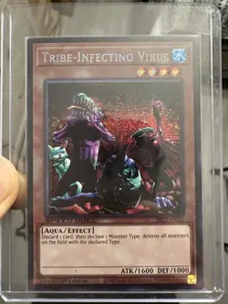 Yu-Gi-Oh Tribe-Infecting Virus PSR SBC2-ENI22 1st Edition Near Mint Condition - Image 1