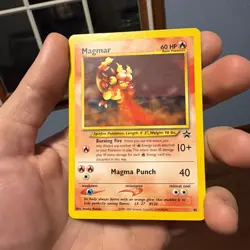 Magmar 44 WOTC Black Star Promo Pokemon Card - Image 1