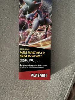 Pokemon Mega Mewtwo X & Mega Mewtwo Y Playmat Trading Card Game Accessory - Image 3