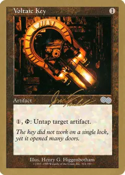 Voltaic Key (Jon Finkel - 2000) World Championship PLD Uncommon CARD ABUGames - Image 1
