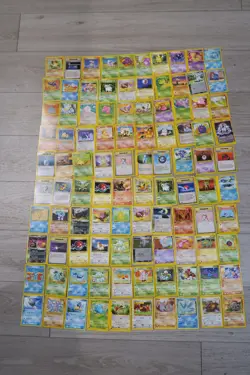Pokemon Cards Lot of 200 from 2000-2004 and Lot of 315 Pokemon Poke Trivia Cards - Image 1