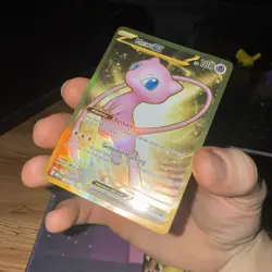 Pokemon TCG Mew EX Metal Gold NM 205/165 Scarlet & Violet 151 Promo Card - Image 1