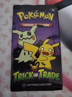 Pokemon Trick Or Trade Booster Pack 2023 NEW SEALED 1 Pack (3 Cards) - Image 1