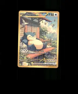 Glossy HOLO Snorlax Card Snorlax Pokemon Card READ DESCRIPTION BELOW p1 - Image 1