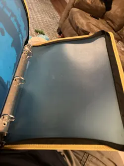 Vintage Pokemon Card Storage 3 Ring Zipper Binder Gotta Catch Em All Folder 1999 - Image 4
