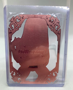 Marin Kitagawa Metal Card Goddess Story Waifu Rose Gold Premium #099/200 MXR - Image 2