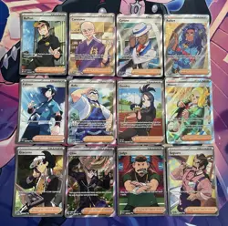 Pokemon TCG | English Mixed Full Art Trainer SR Scarlet & Violet X25 Card Bundle - Image 1