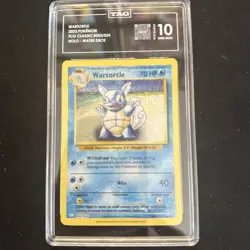 2023 Pokemon TCG Wartortle 002/034 Trading Card Game Classic Holo Tag 10 - Image 1