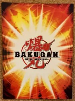 Bakugan Battle Brawlers- Triangle Of Power -Blue Ability-Foil/Chrome Card-37/48c - Image 2