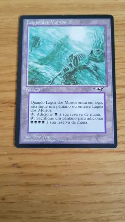 (mtg) Lake of the Dead from Alliances set in PT - Image 1