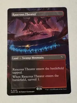 MTG Raucous Theater (Borderless) Murders at Karlov Manor LP - Image 1