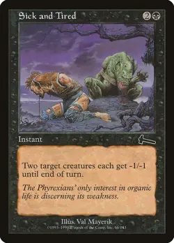 Sick and Tired - Urza's Legacy (ULG) - MTG Rare English Non Foil - Image 1